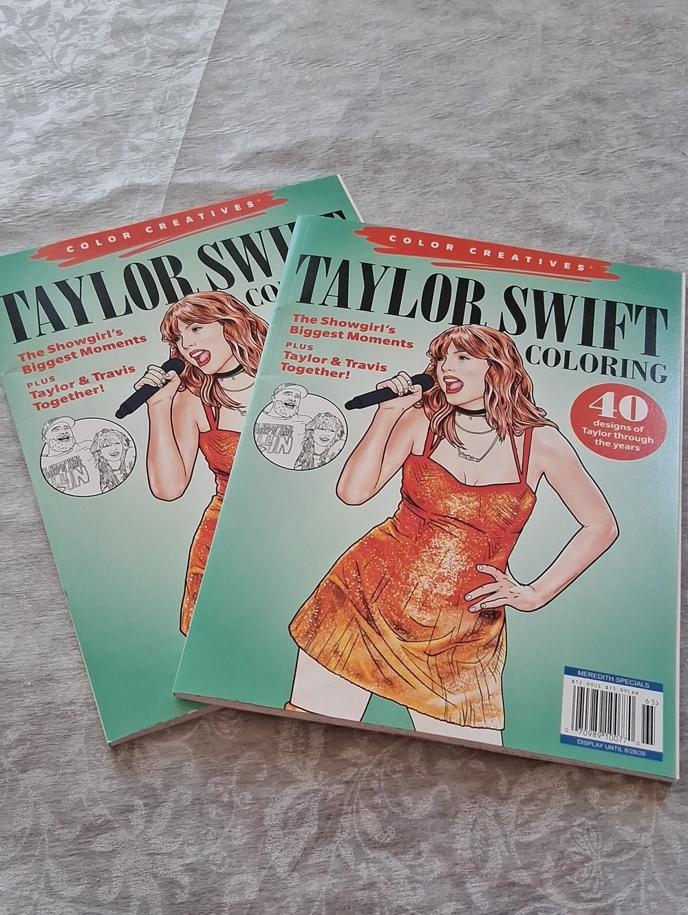 (2) Taylor Swift Coloring Books Color Creatives